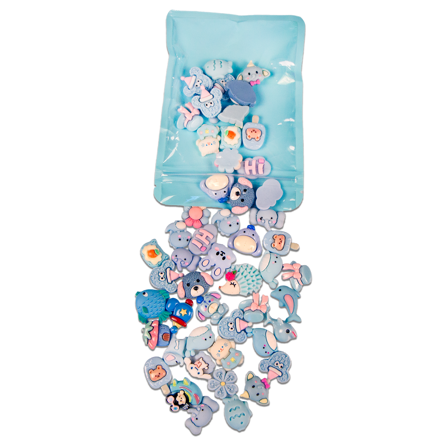 Decoden Charms by Whimsy DIY Studio - Blue