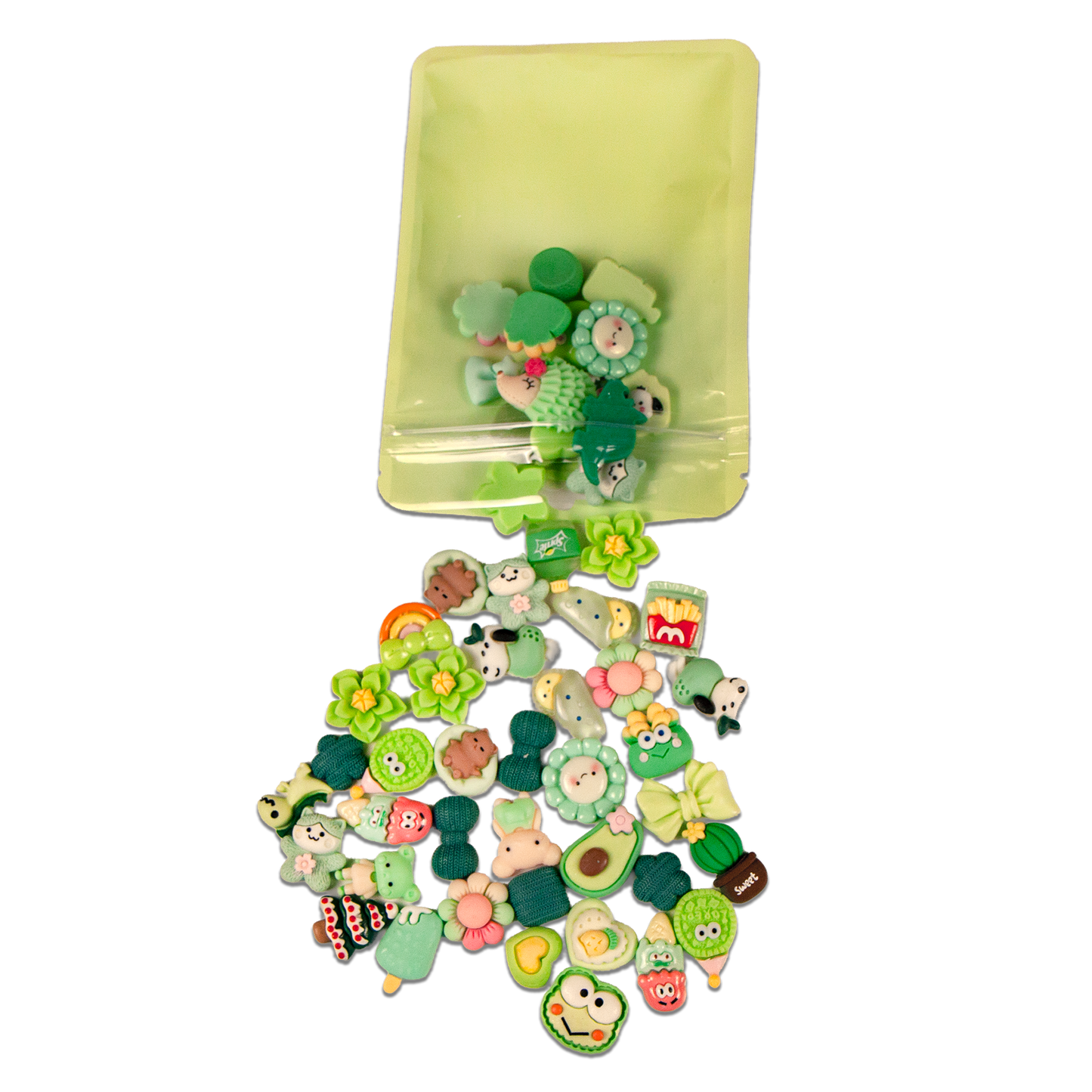 Decoden Charms by Whimsy DIY Studio - Green