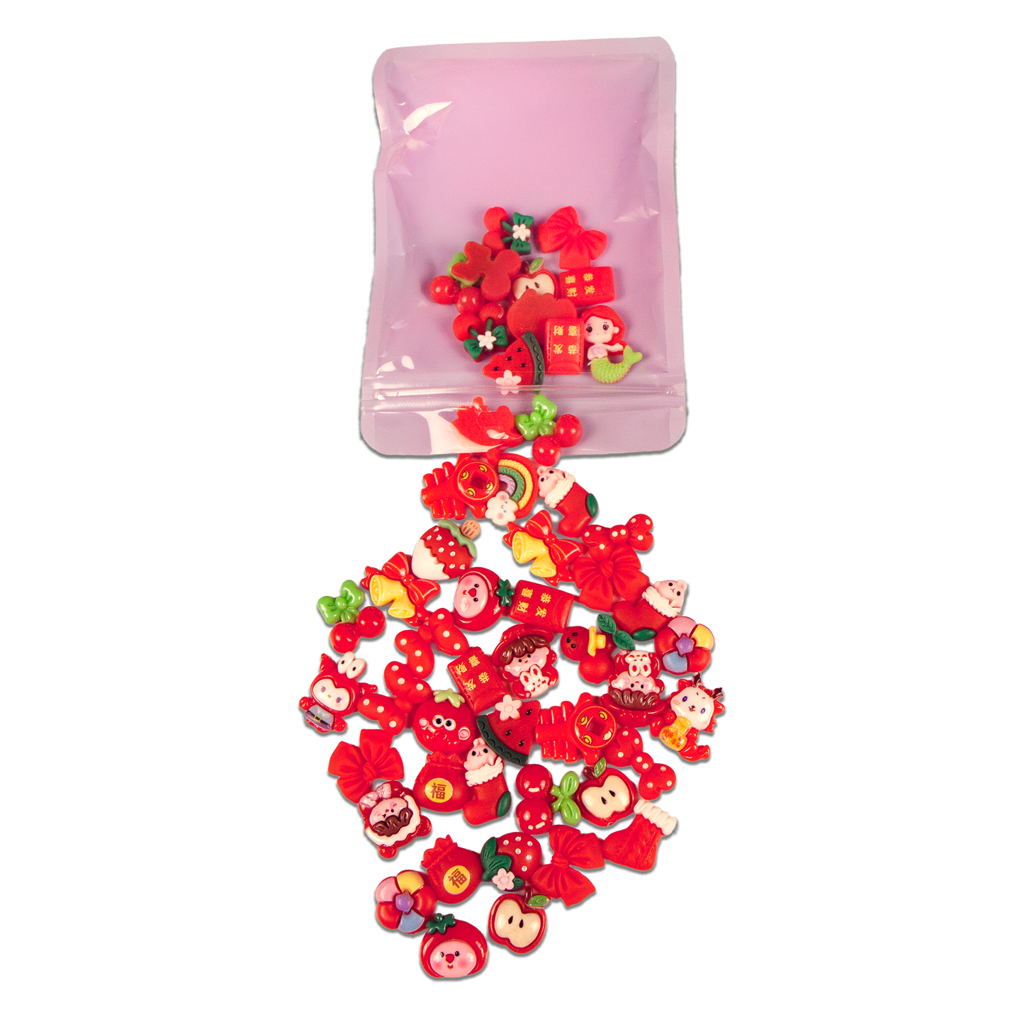 Decoden Charms by Whimsy DIY Studio - Red