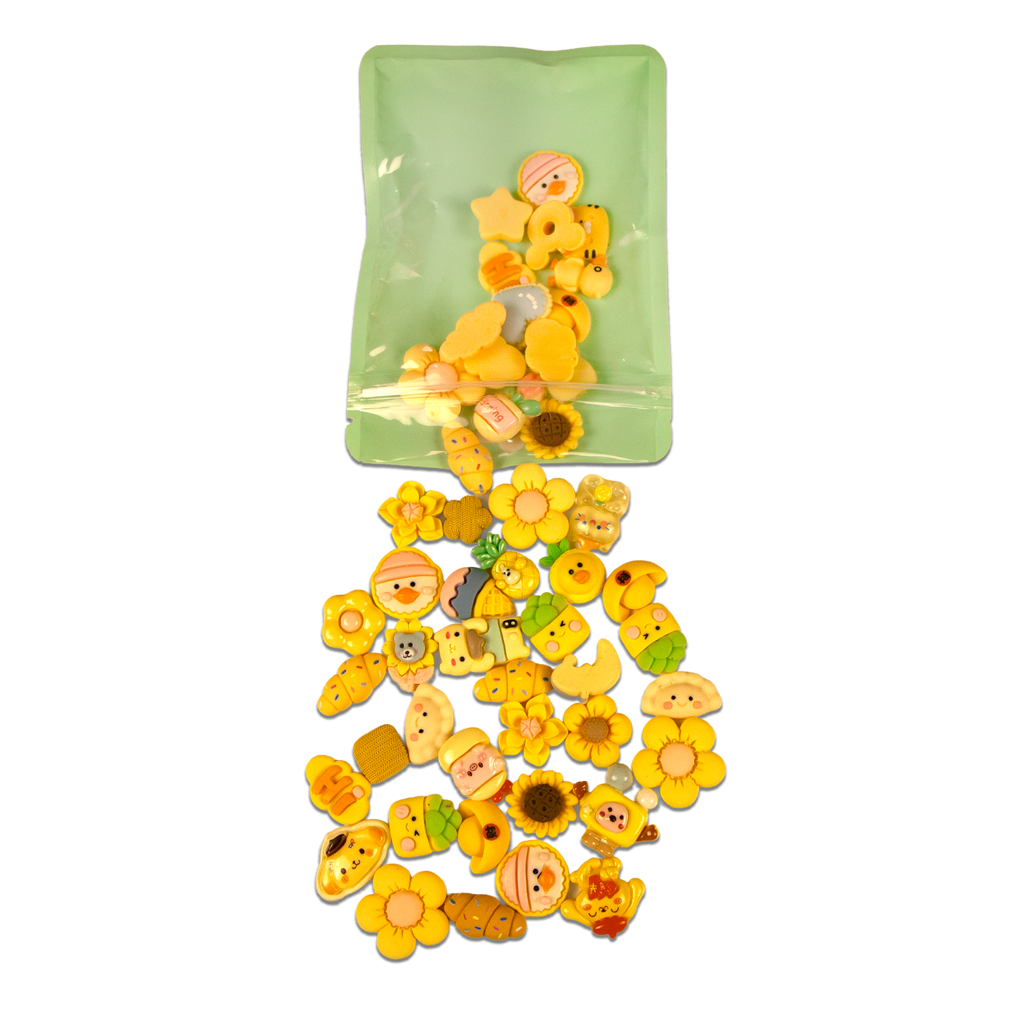 Decoden Charms by Whimsy DIY Studio - Yellow