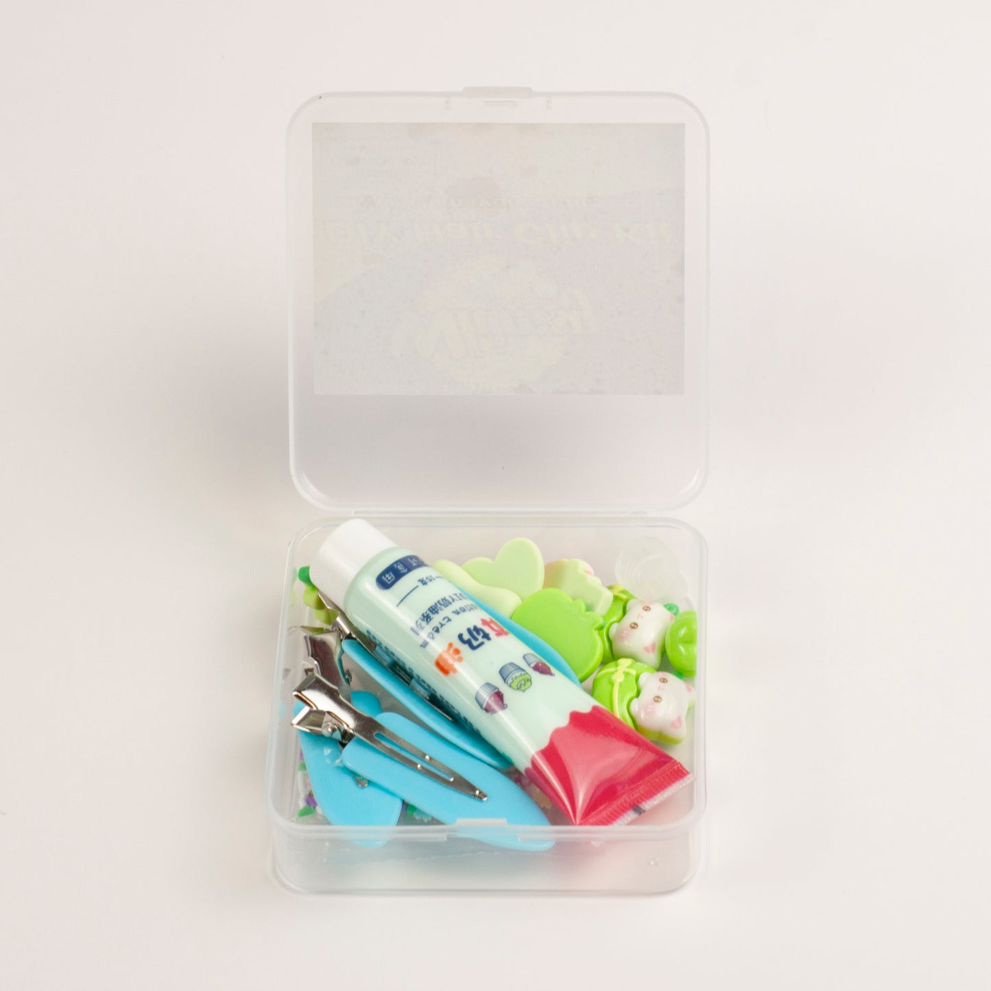 Whimsy Small Decoden Hair Clip Kit - Green