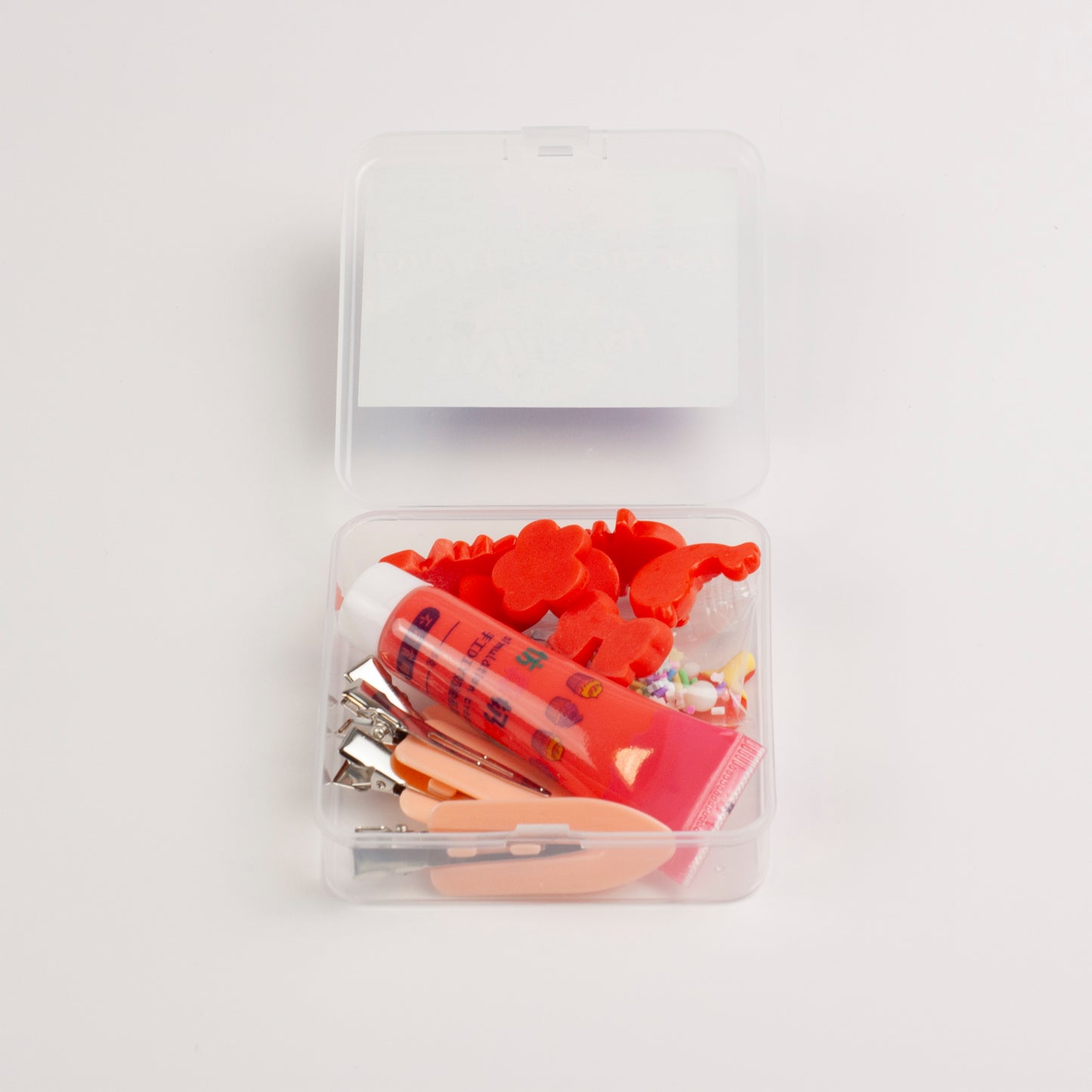 Whimsy Small Decoden Hair Clip Kit - Red