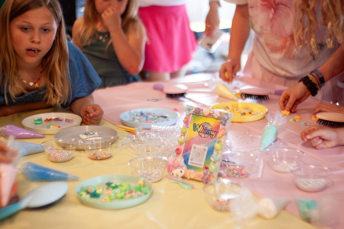 Whimsy DIY Decoden Party Kit - The Ultimate Party in a Box - 15 Person Kit - Picture Frames