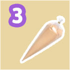 #3 Light Brown/Tan