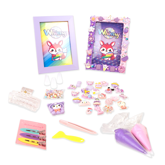 Woodland Whimsy DIY Decoden Picture Frame Kit - Whimsy DIY Studio