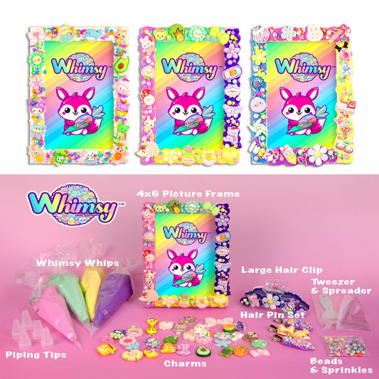 DIY Decoden Picture Frame Kit - Pick Your Color Theme - Whimsy DIY Studio