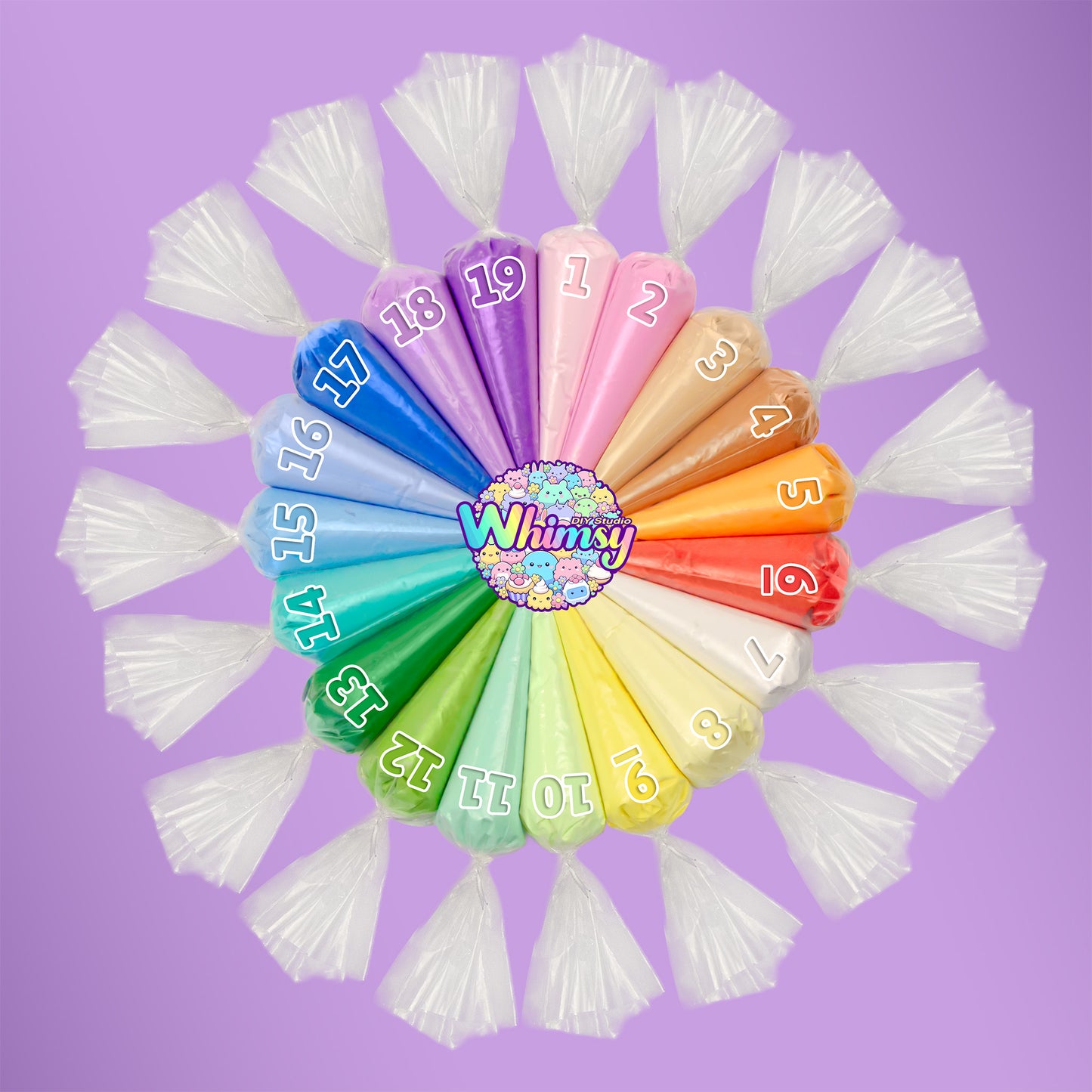 Whimsy Whips - Decoden Creams - Create-A-Set