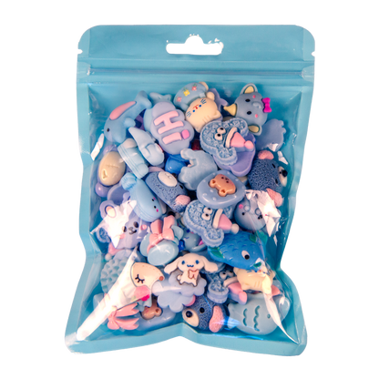Decoden Charms by Whimsy DIY Studio - Blue