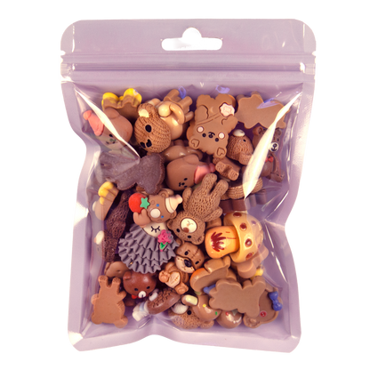 Decoden Charms by Whimsy DIY Studio - Brown