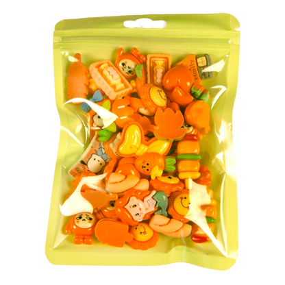Decoden Charms by Whimsy DIY Studio - Orange