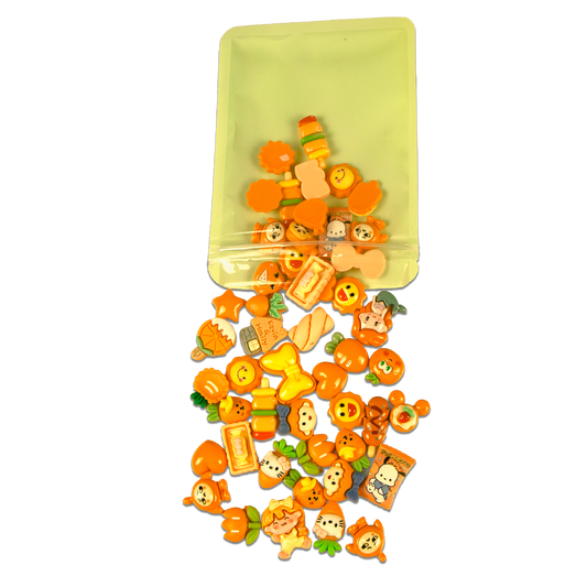 Decoden Charms by Whimsy DIY Studio - Orange