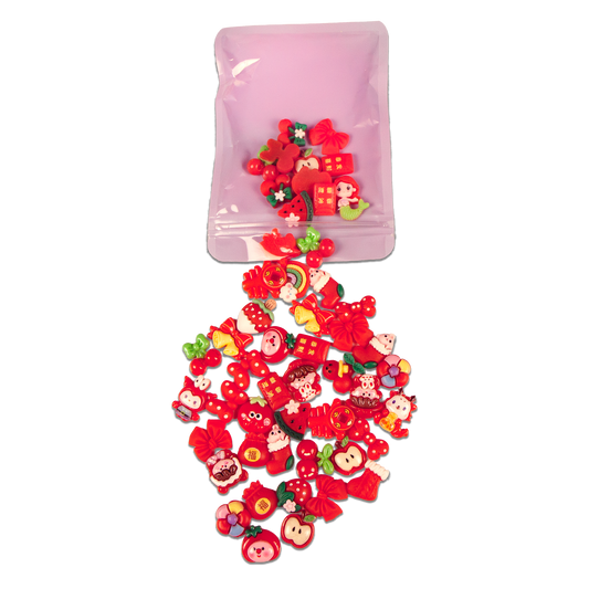 Decoden Charms by Whimsy DIY Studio - Red