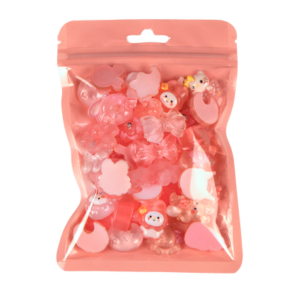 Decoden Charms by Whimsy DIY Studio - Transparent Pink