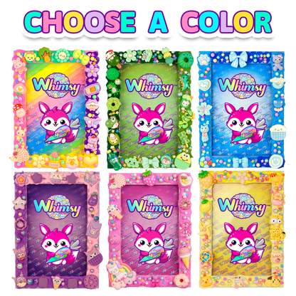 DIY Decoden Picture Frame Kit - Pick Your Color Theme - Whimsy DIY Studio