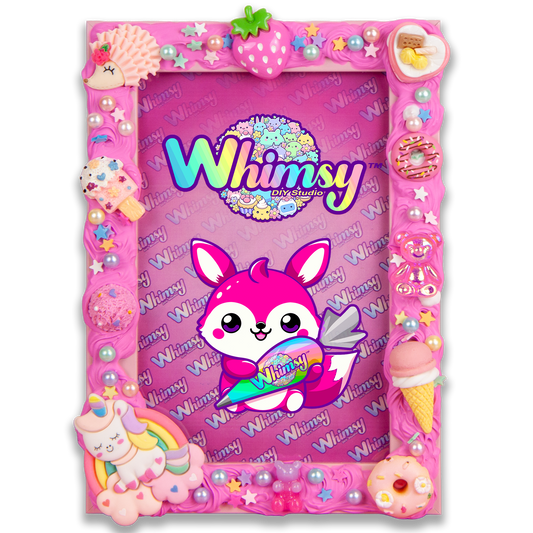 Pink Pony DIY Decoden Picture Frame Kit