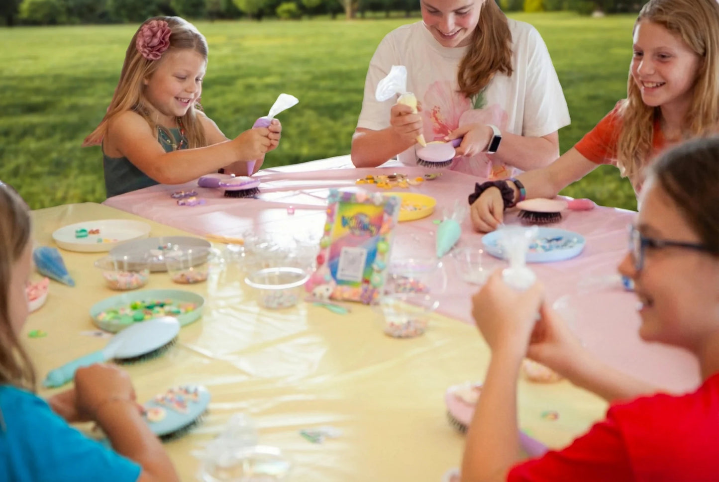 Whimsy DIY Studio Decoden Party Kit - 5 Person Kit - DIY Picture Frames - Whimsy DIY Studio