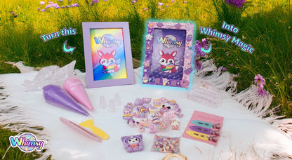 Whimsy DIY Studio Decoden Party Kit - 5 Person Kit - DIY Picture Frames - Whimsy DIY Studio