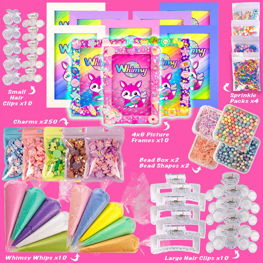 Whimsy DIY Studio Decoden Party Kit - 10 Person Kit - DIY Picture Frames