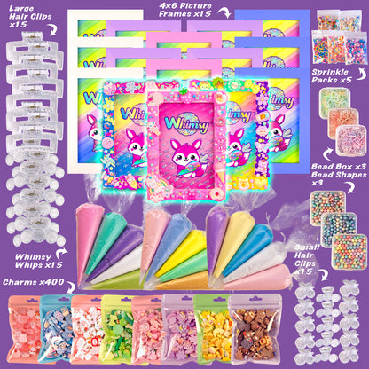 Whimsy DIY Studio Decoden Party Kit - 15 Person Kit - DIY Picture Frames