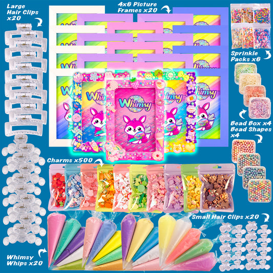 Whimsy DIY Studio Decoden Party Kit - 20 Person Kit - DIY Picture Frames