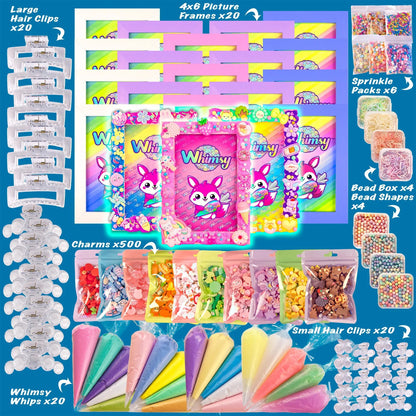Whimsy DIY Studio Decoden Party Kit - 20 Person Kit - DIY Picture Frames - Whimsy DIY Studio