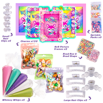 Whimsy DIY Decoden Party Kit - The Ultimate Party in a Box - 5 Person Kit - Picture Frames